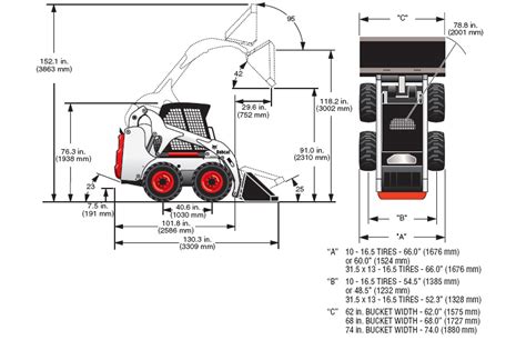 bobcat skid steer s-185 dimensions|bobcat s185 skid steer specs.